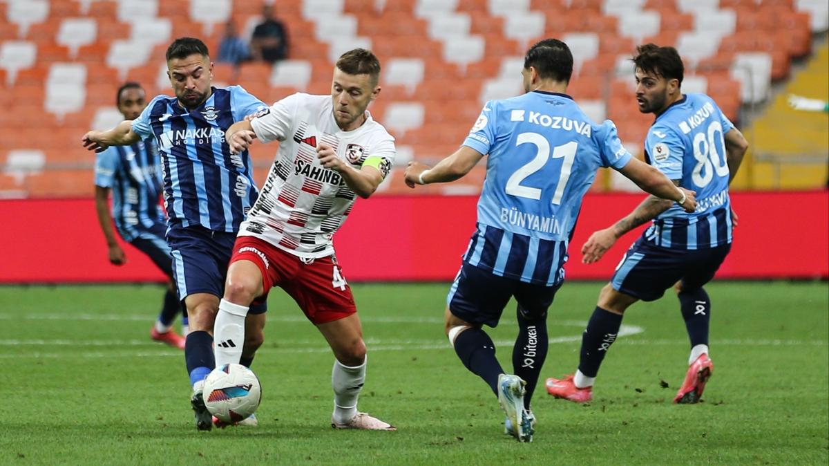 Adana Demirspor ile Gaziantep FK yeniemedi