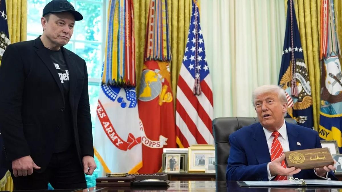 Trump: Elon'un Amerika'ya hizmetinin modern tarihte ei benzeri yok