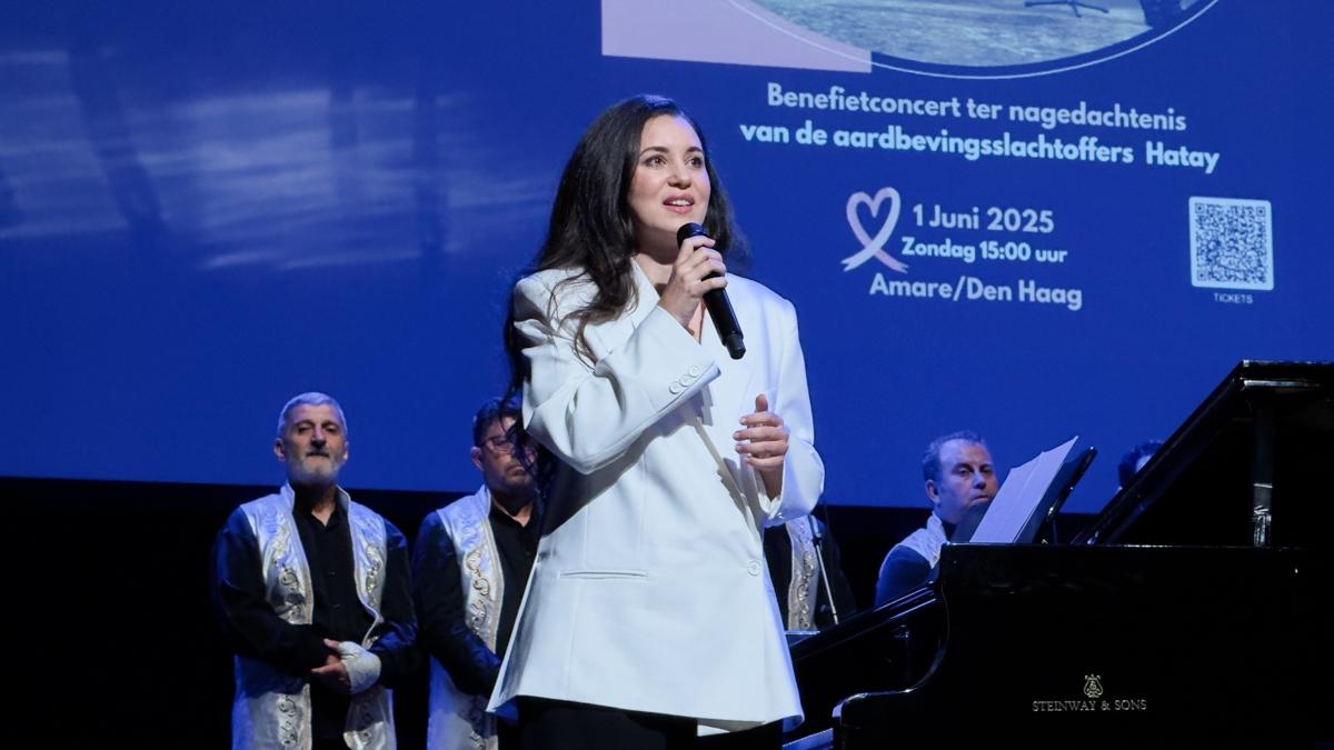 Antakya Medeniyetler Korosu ve Karsu, depremzedeler yararna Hollanda'da konser verdi