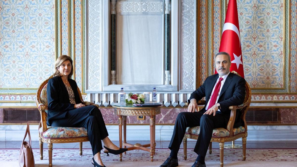Dileri Bakan Fidan, Cuellar' kabul etti