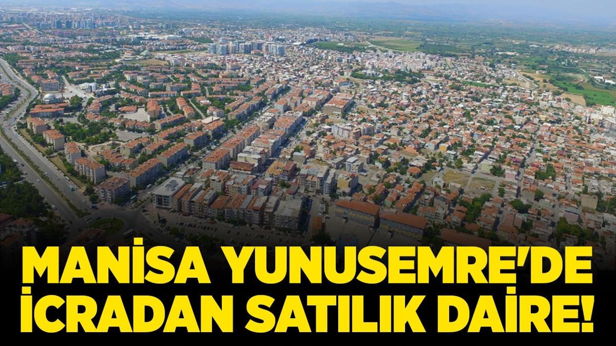 Manisa Yunusemre'de icradan satlk daire!