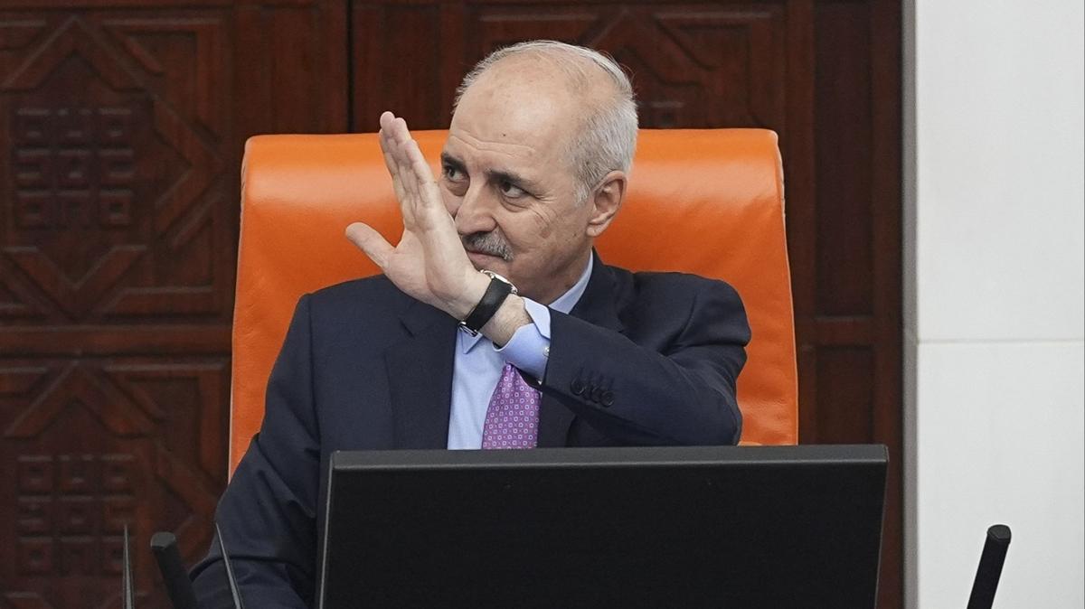 TBMM Bakan Kurtulmu saduyunun ad oldu... Meclis tarihinde bir ilk
