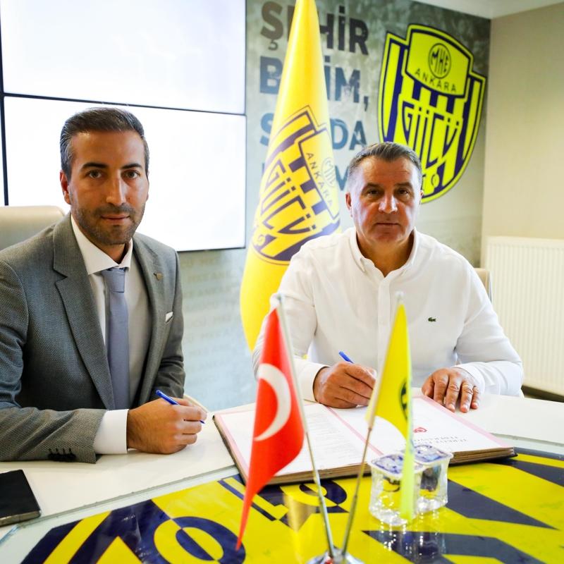 MKE Ankaragc'nde Mustafa Kaplan ile devam karar