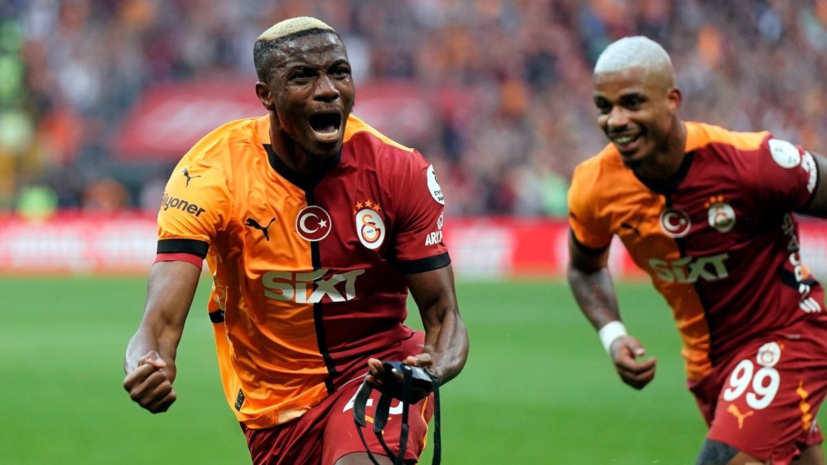 Galatasaray'da ampiyonluun mimar: Victor Osimhen