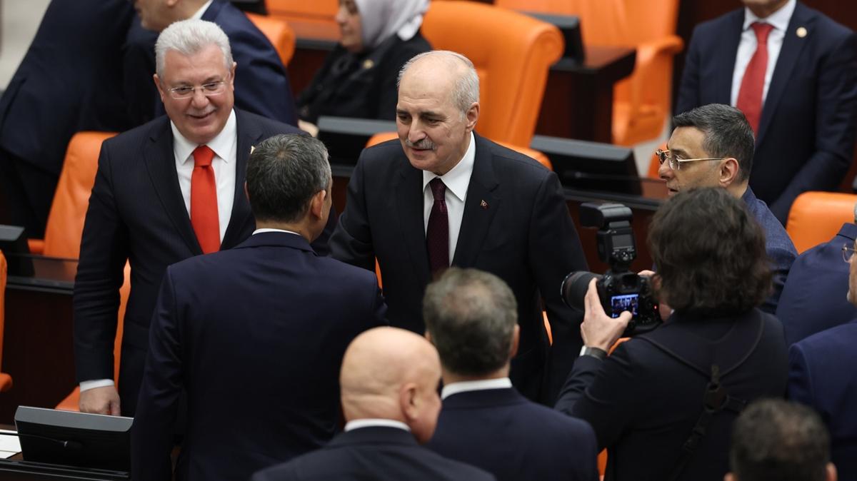 TBMM'de Bakan seimi... Numan Kurtulmu tekrar seildi