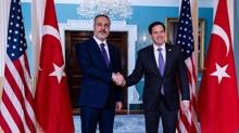 Bakan Fidan, ABD'li mevkida Rubio ile grt