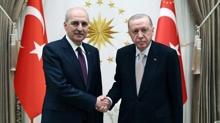 Bakan Erdoan, TBMM Bakan Kurtulmu'u kabul etti