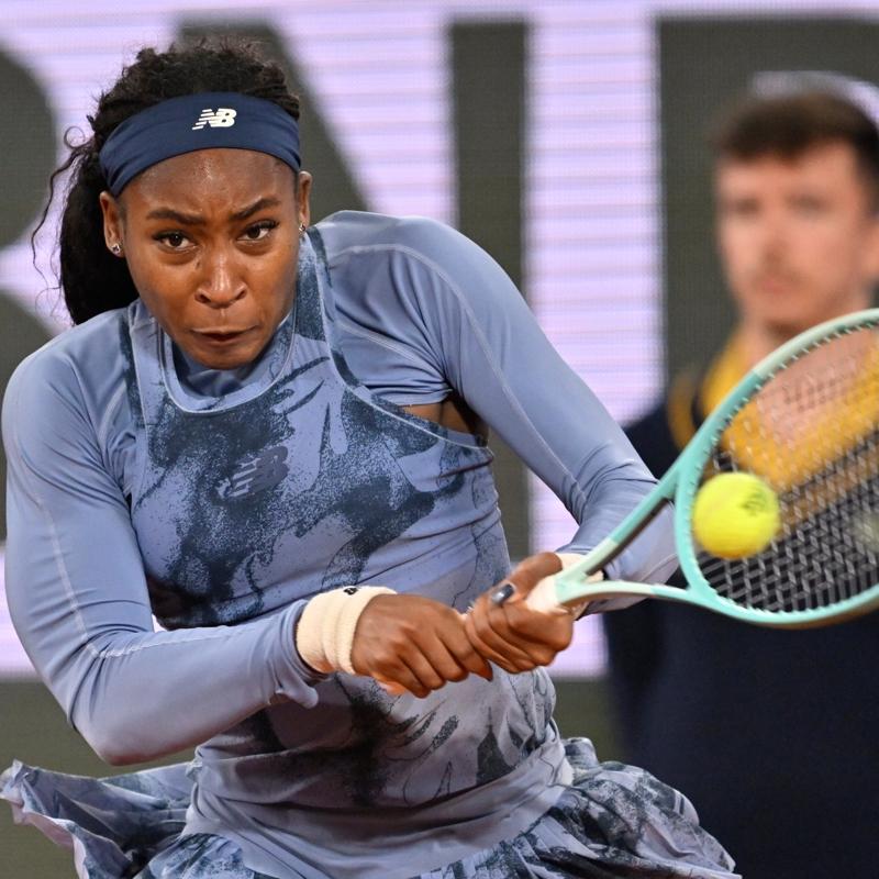 Coco Gauff, Fransa Ak'ta yar finale adn yazdrd