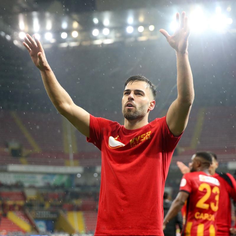 Kayserispor'da 45 gole 11 isimden katk