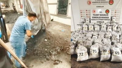 1.8 ton kara zehir! Uyuturucu tacirlerinin sinsi plan gmre takld