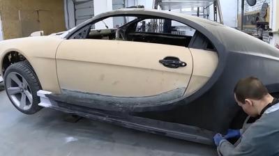 Hurda arac Bugatti'ye dntrdler! Grenler gzlerine inanamad