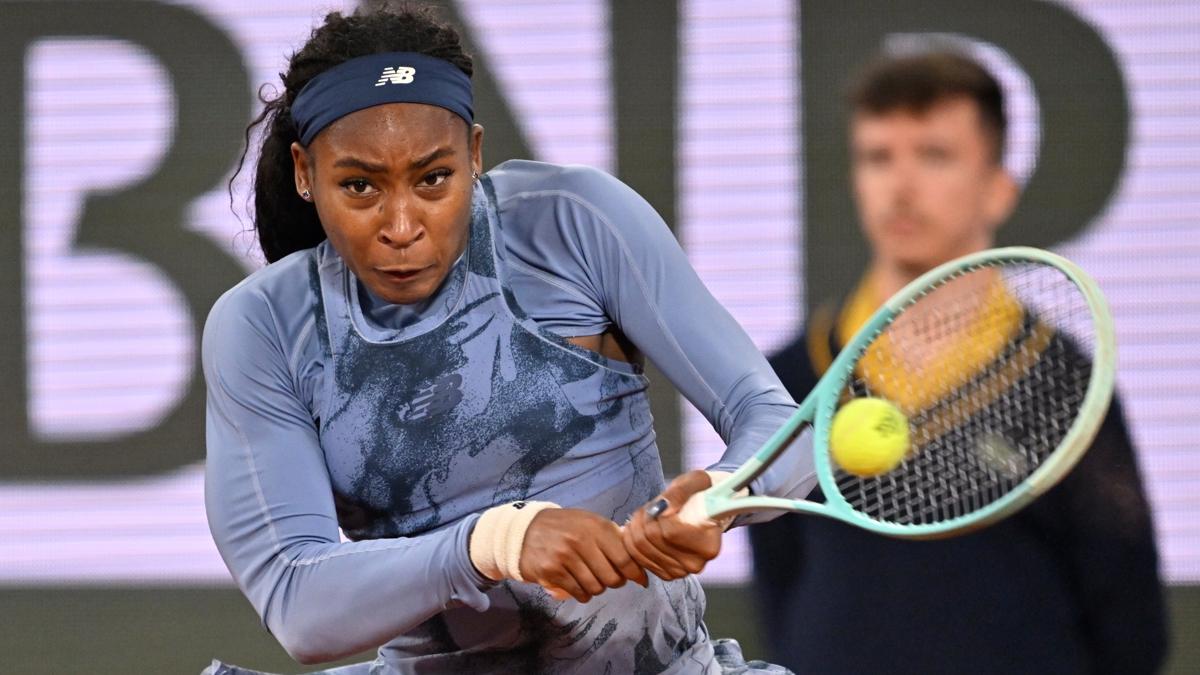 Coco Gauff, Fransa Ak'ta yar finale adn yazdrd