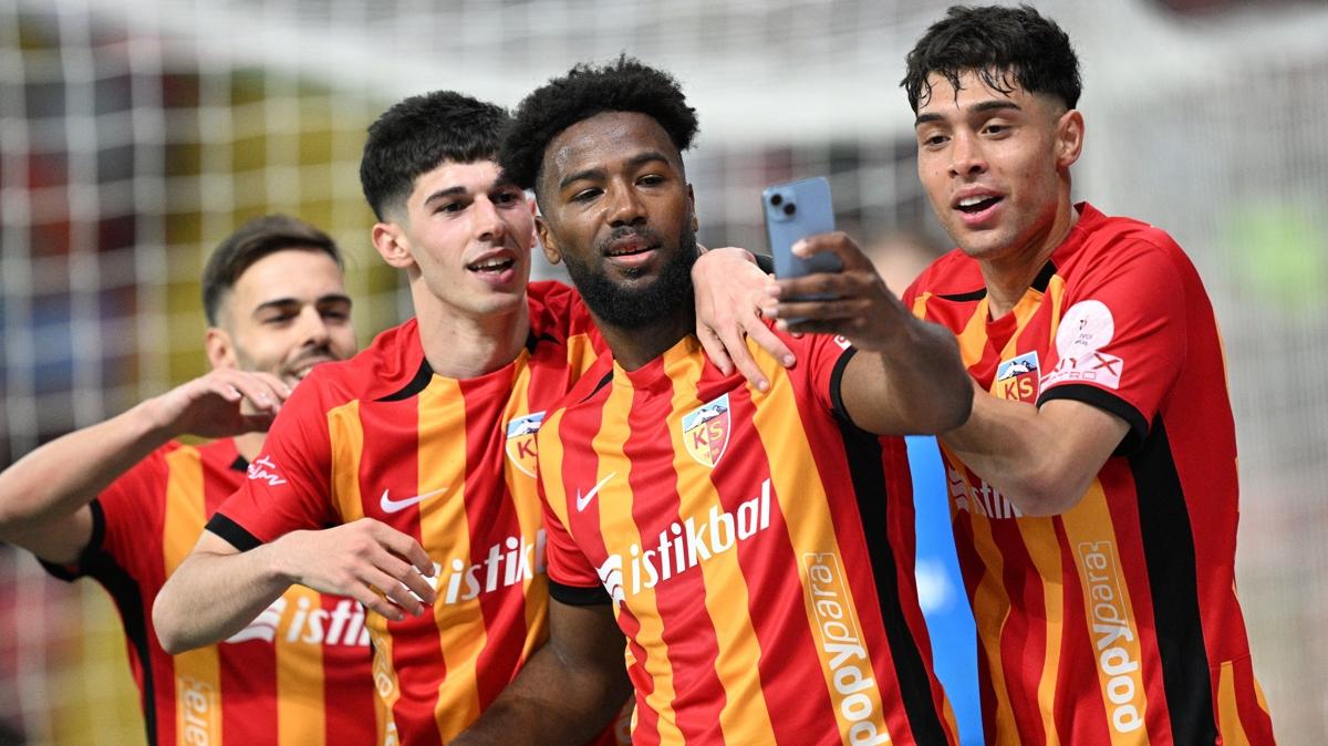 Kayserispor bu sezon evinde 29 puan toplad