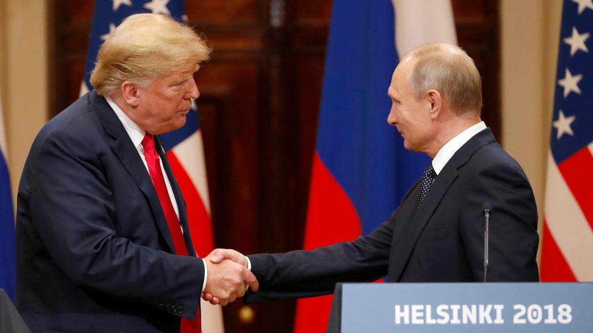 Putin ve Trump'tan kritik grme... Rusya'dan Ukrayna'ya saldr sinyali