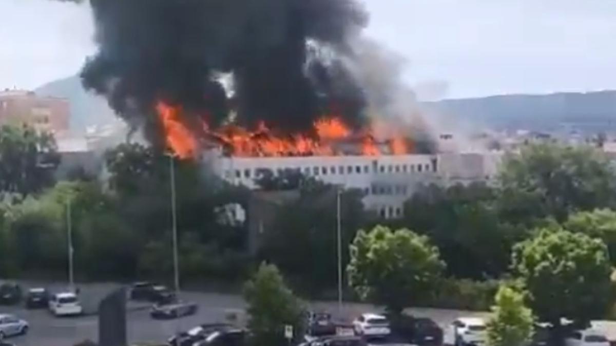 Tuscia niversitesi'nde byk yangn
