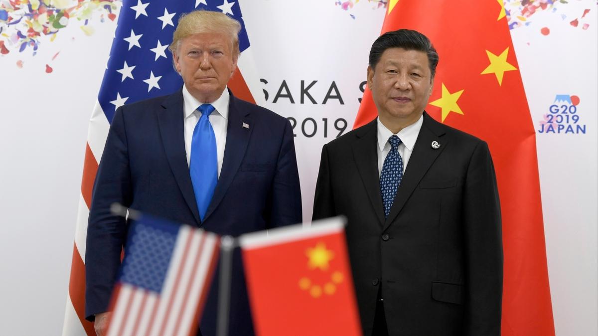 ABD-in arasnda kritik temas: Trump ve in lideri Xi grt