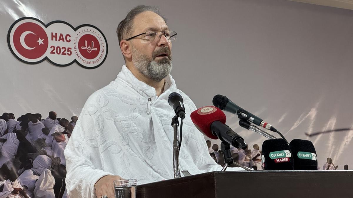 Arafat'ta Vakfe duas yapld
