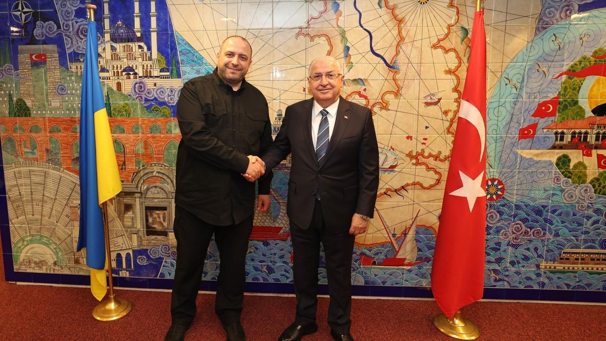 Bakan Gler, Ukraynal mevkida Umerov ile Brksel'de grt