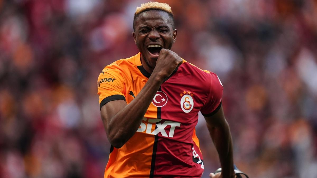 Galatasaray kesenin azn at! Victor Osimhen'e rekor teklif