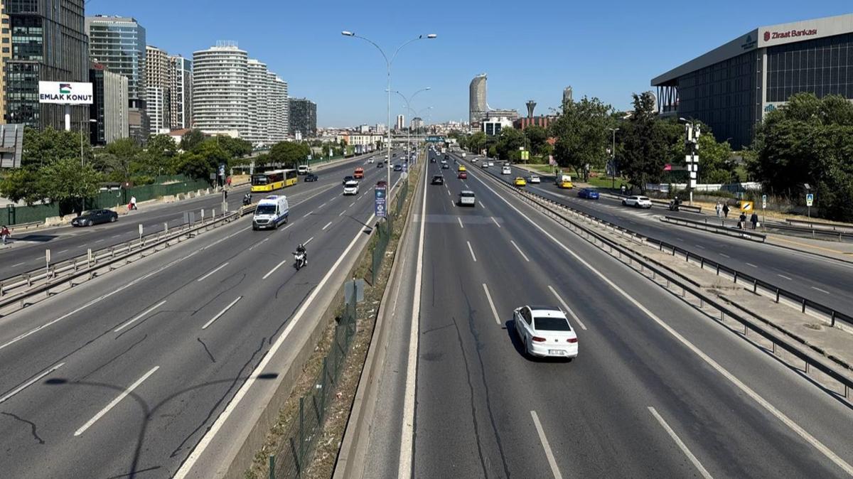 stanbul'da bayram arifesi sessizlii