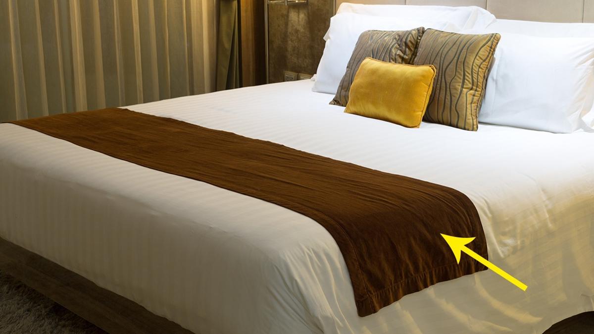 Otel yataklarndaki bu rt ne ie yaryor" Meer sadece ss deilmi