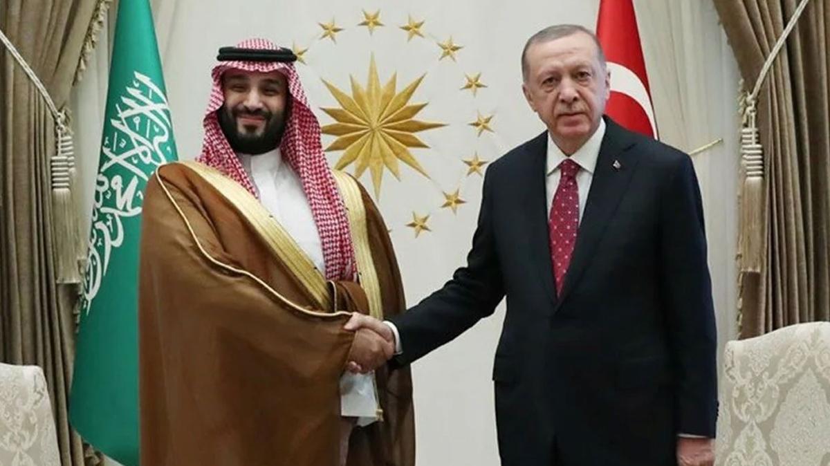 Bakan Erdoan'dan Prens Selman'a bayram tebriki 