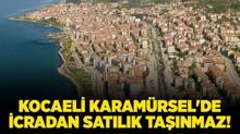 Kocaeli Karamrsel'de icradan satlk tanmaz!