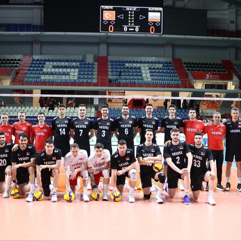 A Milli Erkek Voleybol Takm'nn Milletler Ligi kadrosu belli oldu