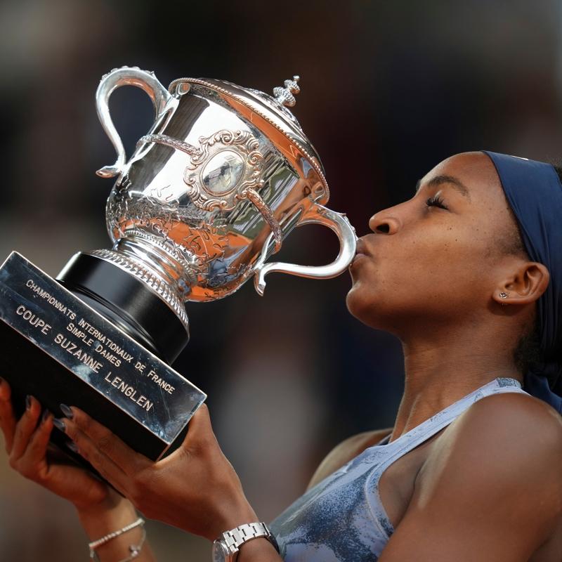 Fransa Ak'ta ampiyon Coco Gauff
