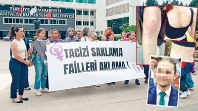 CHP'li belediye nnde taciz isyan