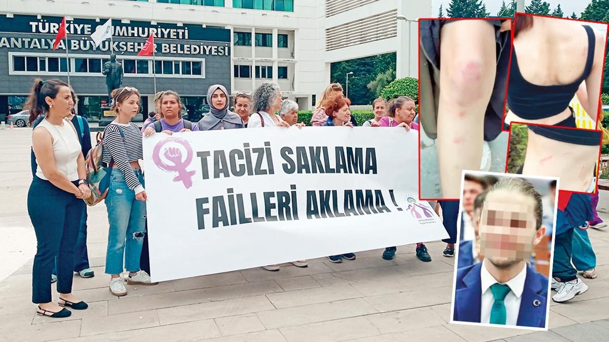 CHP'li belediye nnde taciz isyan