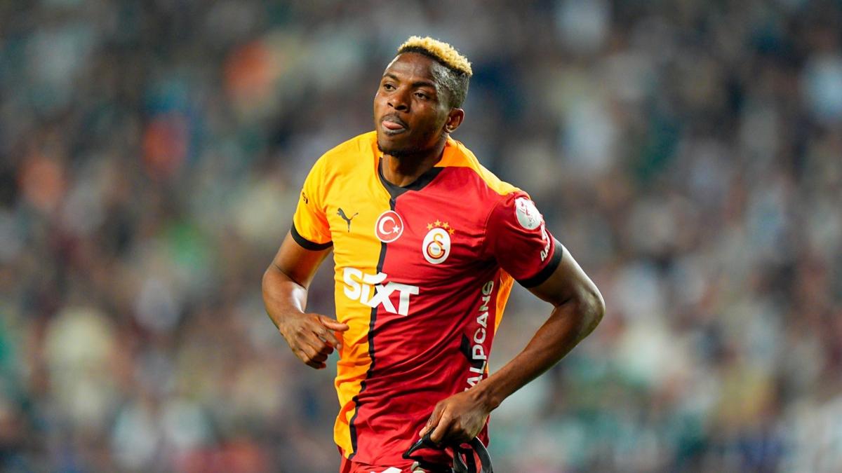 victor osimhen galatasaray al hilal foto�raflar� resimleri
