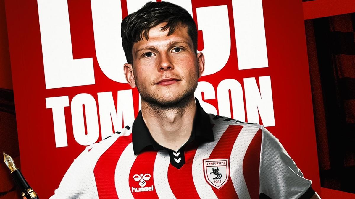 Samsunspor, Logi Tomasson transferini duyurdu