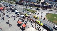 stanbul'da ''bayramlama'' trafii