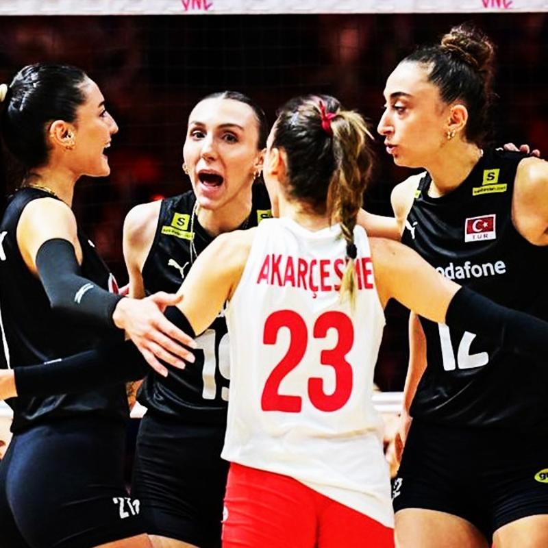 Nefes kesen mata kazanan Trkiye! Filenin Sultanlar drtte drt yapt