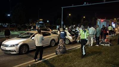 Ktahya'da korkun kaza! Yarallar var...