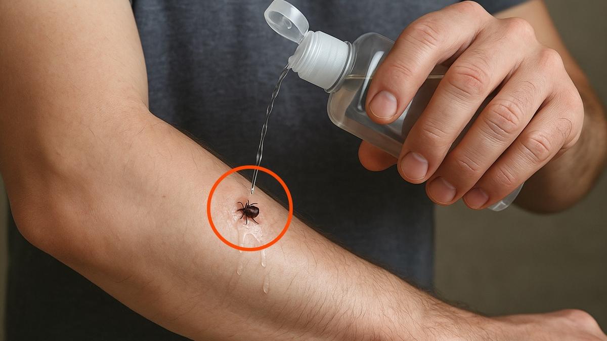 Keneye kolonya dkmek doru mu" Kene grnce en doru hareket