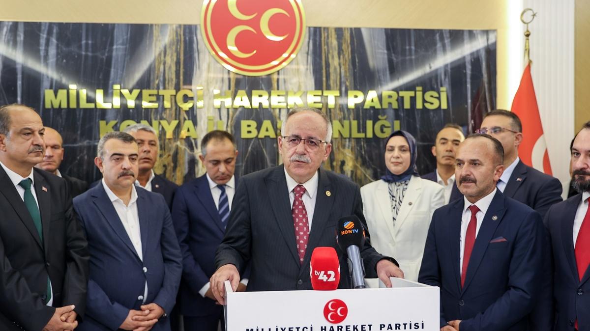 MHP'den "Terrsz Trkiye" mesaj: Musibetten kurtulduumuz gnleri hep beraber yaayacaz
