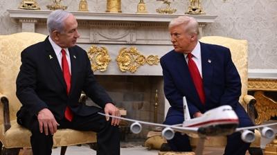 Trump, soykrmc Netanyahu ile ran mzakeresini grt