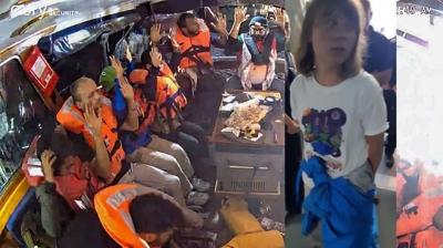 Elleri bal uaa bindirdiler! srail 4 aktivisti snr d etti