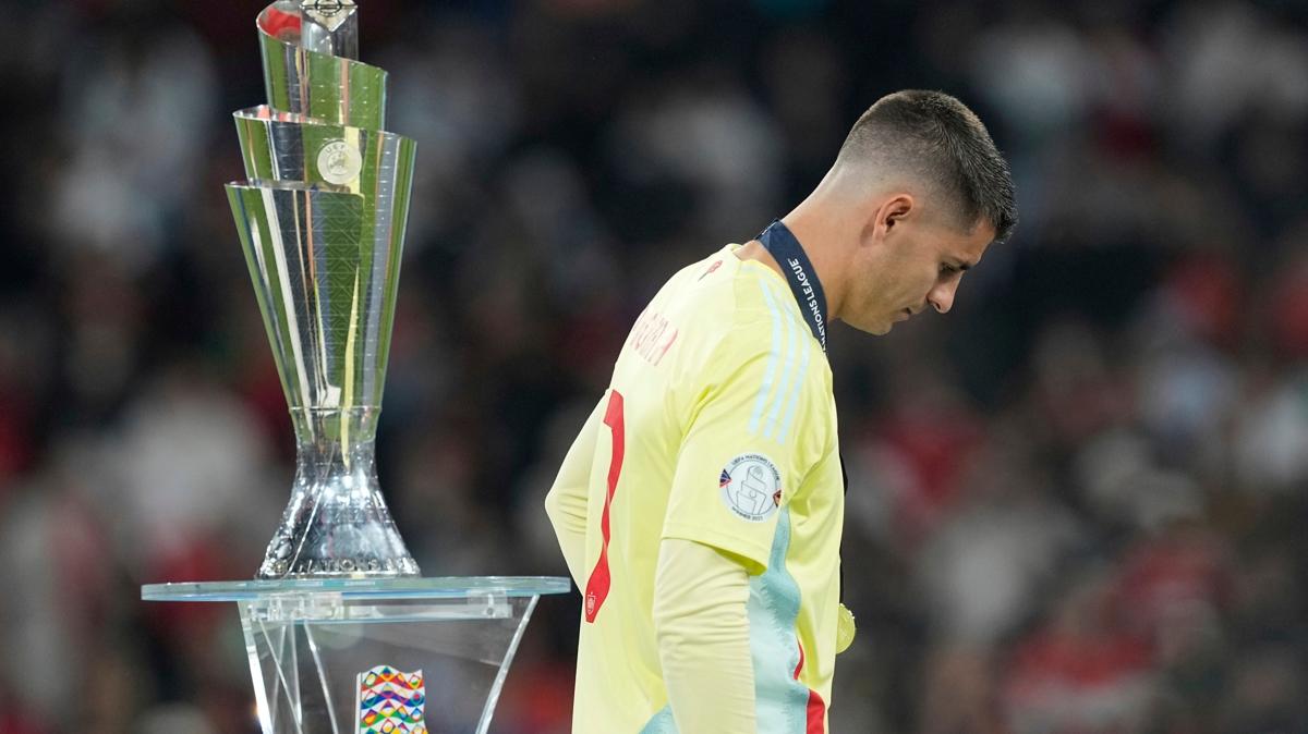 Alvaro Morata'ya lm tehditleri! Milli takm brakabilir