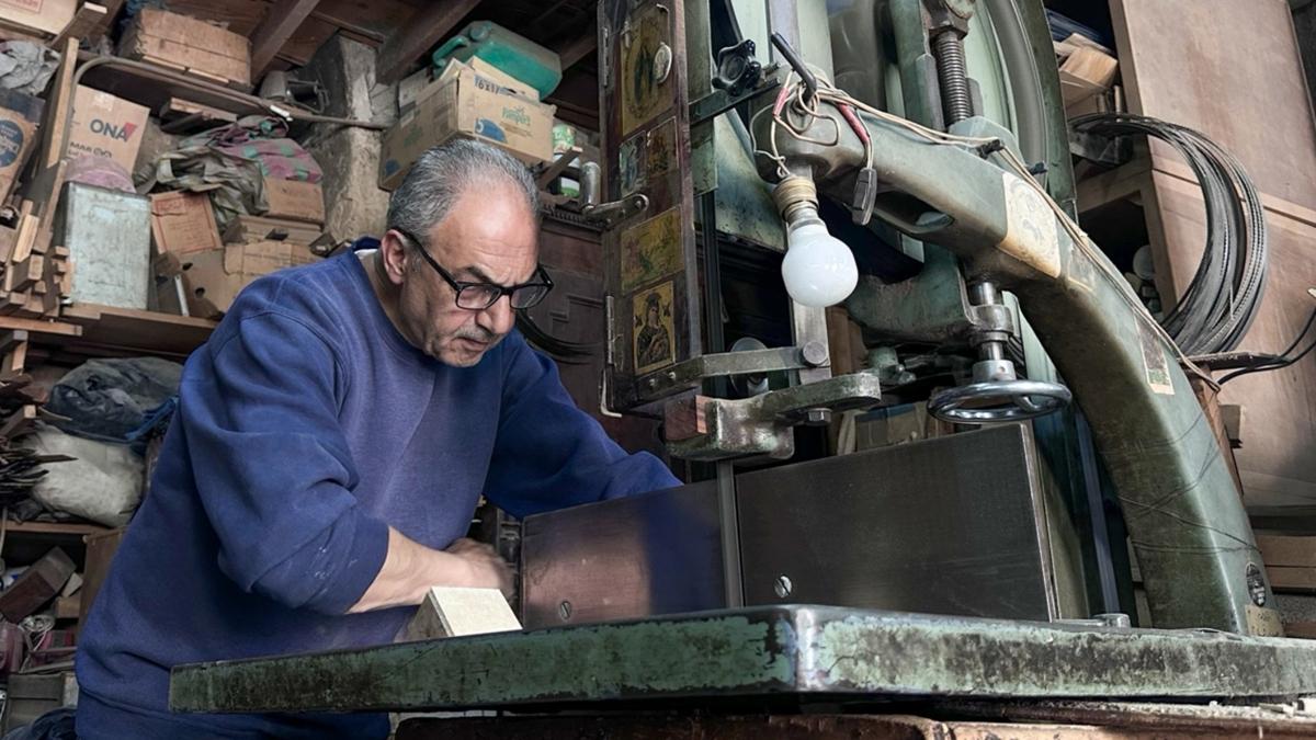 aml ustalarn asrlardr sabrla koruduu sanat: Ahap mozaik
