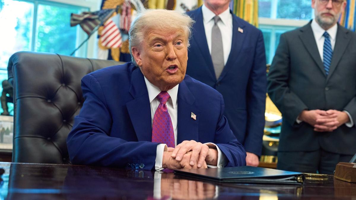 Trump'tan 'ulusal muhafzlar' mesaj... "Tehlike geene kadar buradalar"