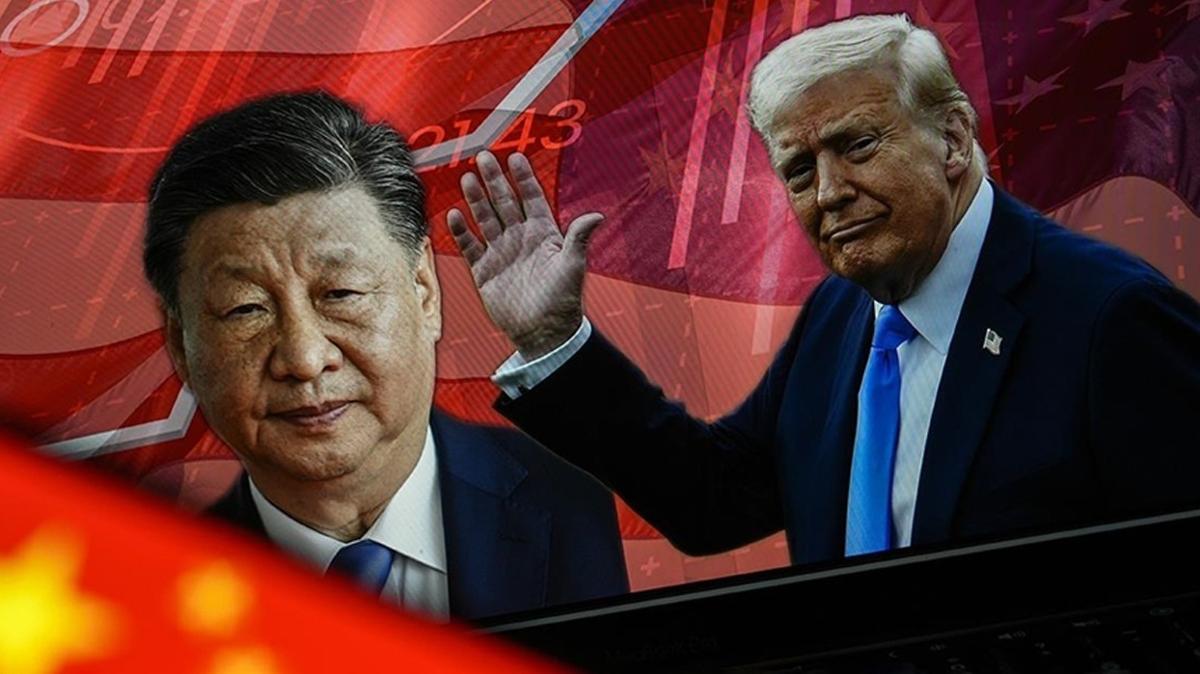 ABD ile in arasnda buzlar erdi! Karar Trump duyurdu