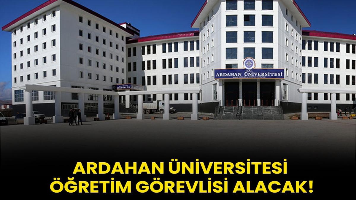 Ardahan niversitesi retim Grevlisi alacak!