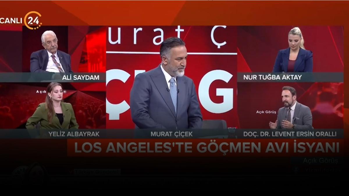 "Yangn California ile snrl kalmaz"... Canl yaynda arpc ABD deerlendirmesi