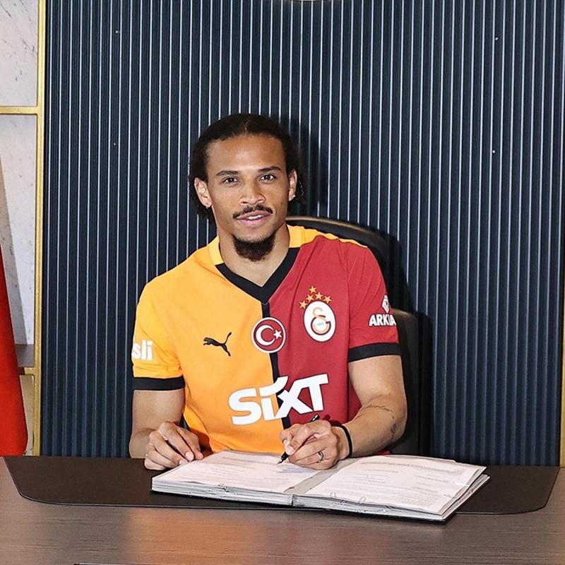 Galatasaray'dan resmi aklama! te Leroy Sane'nin maliyeti