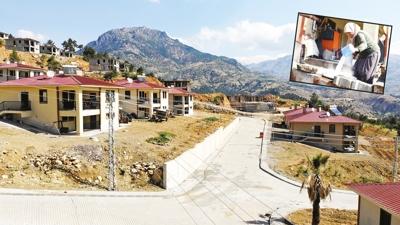 Depremin yıktığı köyde ‘yeni hayat'