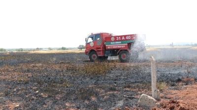 Krklareli ve Kilis'te binlerce dnmlk tarla zarar grd