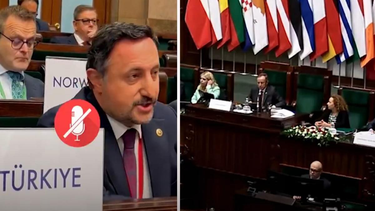 Trkiye'ye AB'de "Gazze" sansr! Mikrofonunu kapattlar